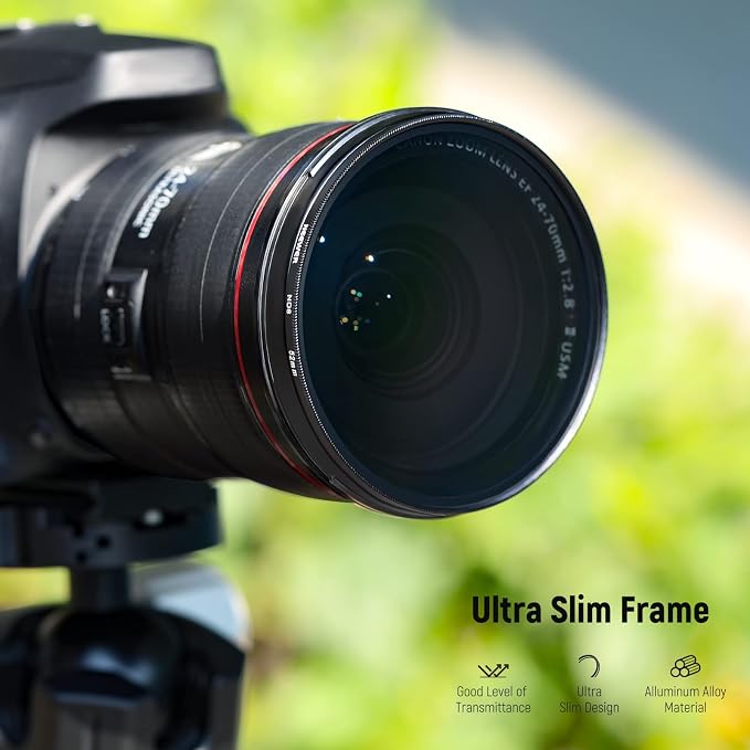 NEEWER 52mm ND Lens Filter Kit: ND2 ND4 ND8 ND16, Lens Cleaning Pen, Filter - Image 4