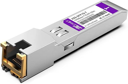 1000BASE-T SFP Transceiver, SFP to RJ45, 1.25G Copper SFP to Ethernet Module by XZSNET