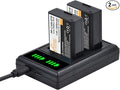 Pickle Power LP-E10 Battery 2-Pack and LED Dual Charger by PicklePower