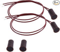 2PCS Recessed Wired Security Window Door Contact Sensor, Normally Closed NC by FOCMKEAS