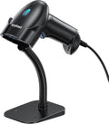 2D 1D Barcode Scanner : USB Wired Inventory QR Scanner by Anyeast