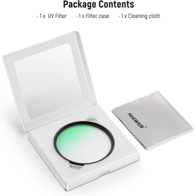 Neewer 82mm MC UV Protection Filter 24 Layer Multi Resistant Nano Coatings/HD - Image 8