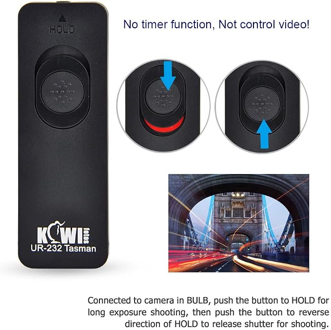 Kiwifotos MC-30 Remote Control Shutter Release Cord - Image 5