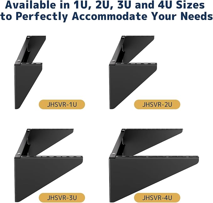 4U Vertical Wall Mount Rack - Image 6
