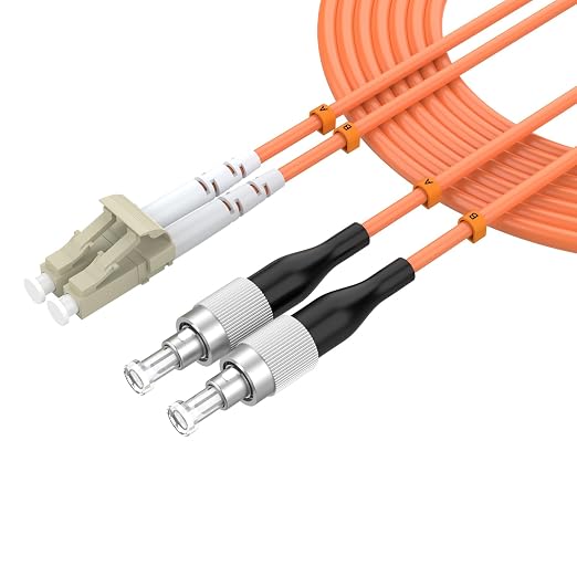 75M/246FT OM1 Fiber Patch Cable, LC/UPC to FC/UPC, 62.5/125μm, 10GB Multimode by lidkew