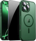 for iPhone 16 Pro Case with Privacy Screen Protector and Camera Protection by ZOZDOKG