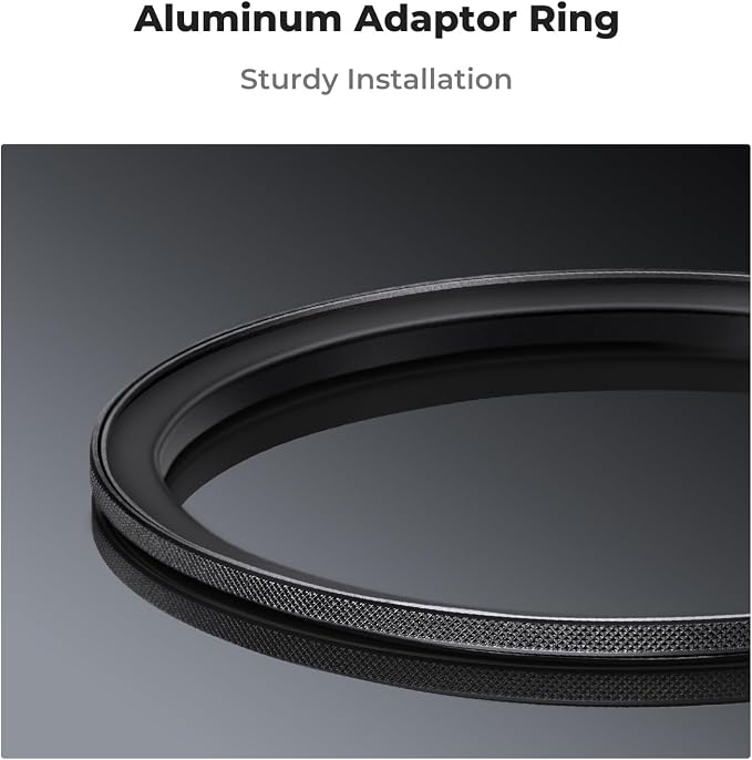 K&F CONCEPT 52-77mm Magnetic Filter Adapter Ring, - Image 5