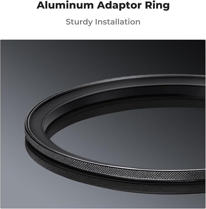 K&F CONCEPT 52-82mm Magnetic Filter Adapter Ring, - Image 5