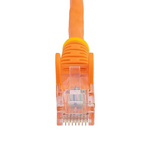 StarTech.com Cat5e Patch Cable - 3 ft - M/M - Orange - Image 4