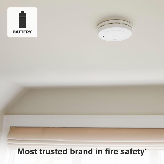 First Alert Combination Smoke & Carbon Monoxide Alarm, Battery-Operated Detector - Image 4