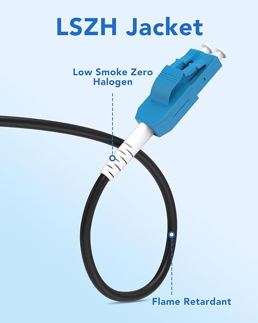 40M Uniboot Armored LC to LC Single Mode Fiber Patch Cable，OS2 Outdoor Fiber - Image 4