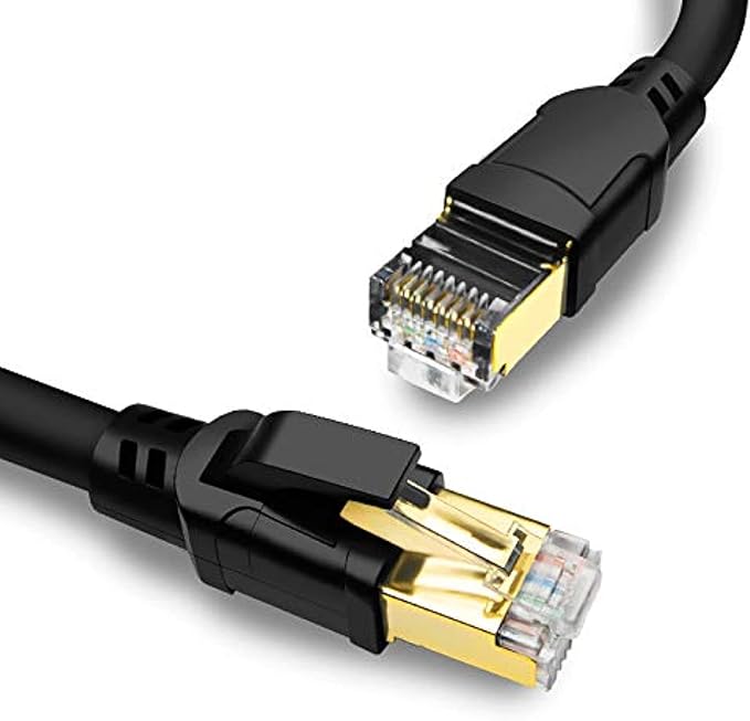 Yauhody CAT8 Ethernet Cables 15FT High Speed 40Gbps 2000MHz SFTP Internet by Yauhody