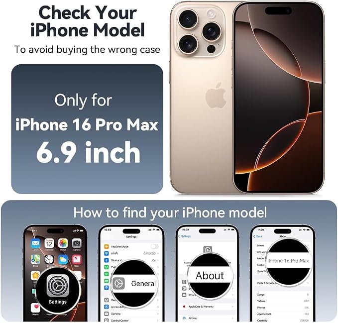 LeYi for 16-Pro Max Case: with Stand for MagSafe iPhone i Phone 16pro promax - Image 2