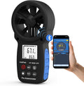 HoldPeak Handheld Anemometer Bluetooth, Digital Wind Speed Gauge Meter by HHOLDPEAK