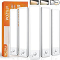 Under Cabinet Lighting: 12 Inch 3-Color Dimmable Rechargeable Motion Sensor by Vozuji