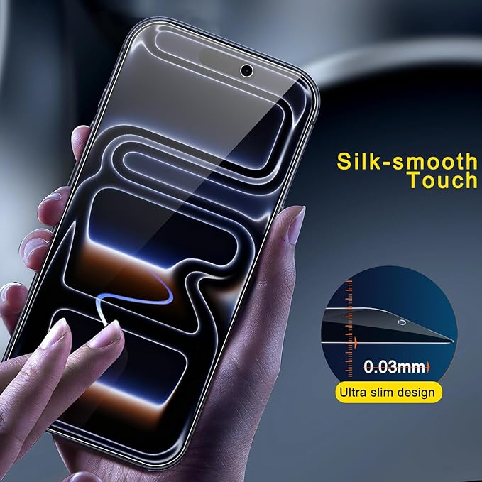 Ferilinso Auto-Dust-Install 3 Pack Privacy Screen Protector - Image 6
