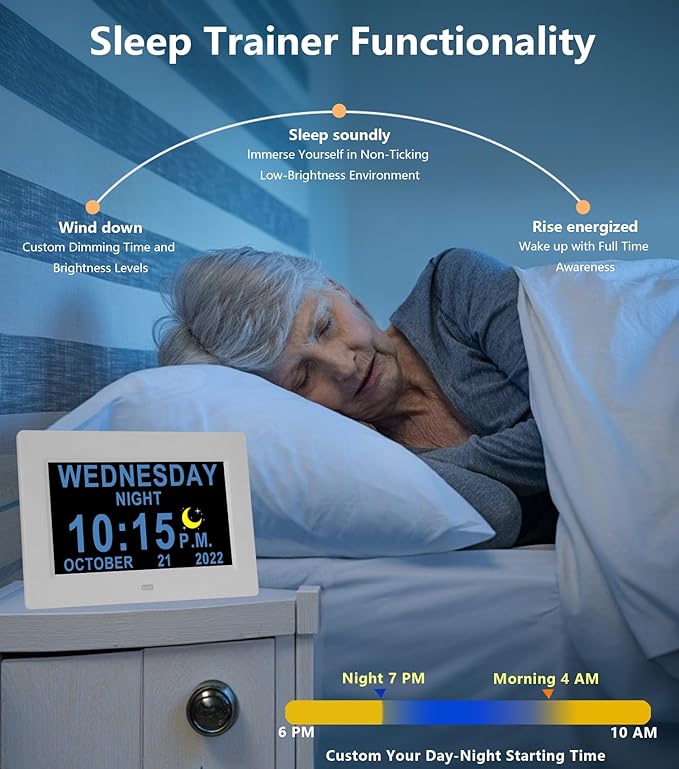 MASSII 27 Alarms Digital Talking Clock - Image 5
