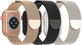 3 Pack Mesh Metal Band Compatible by Steezrd