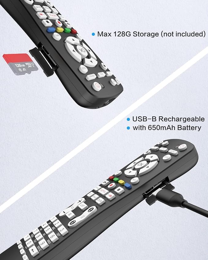 HD 1080P Hidden Camera TV Remote Spy Camera 2 in 1 Use WiFi Cameras - Image 4