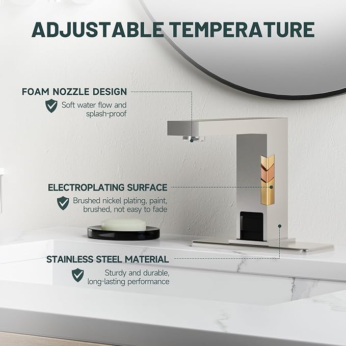 Touchless Bathroom Sink Faucet - Image 4