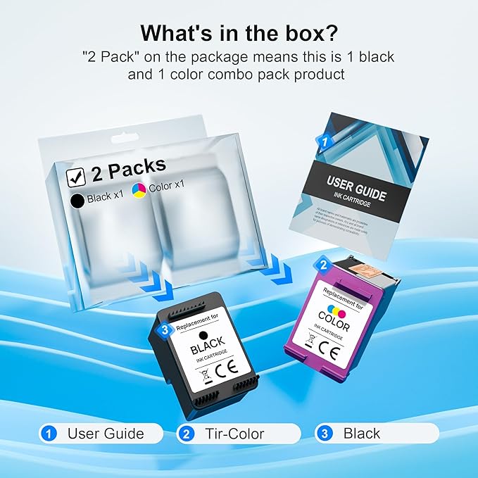 61XL Ink Cartridge Replacement for HP Ink 61 for HP 61 Ink Works - Image 5