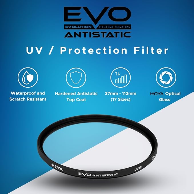 Hoya EVO Antistatic 82mm UV Filter — Camera Filters - Image 2
