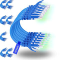 Rapink Patch Cables Cat6 1ft, Ethernet Patch Cable 10G, Cat 6 Patch Cable by Rapink