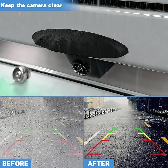 2Pcs Car Rear View Backup Camera Cover, Silicone Car Backup Camera Protective - Image 6