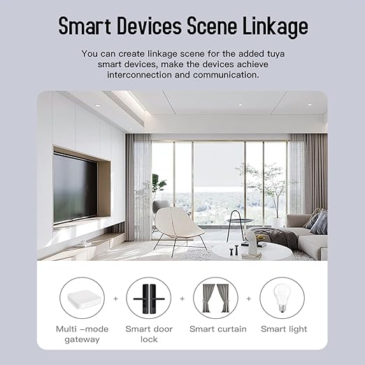 Smart Multi-Mode Gateway: ZigBee 3.0 & Bluetooth & Mesh Hub, App Remote Control - Image 6