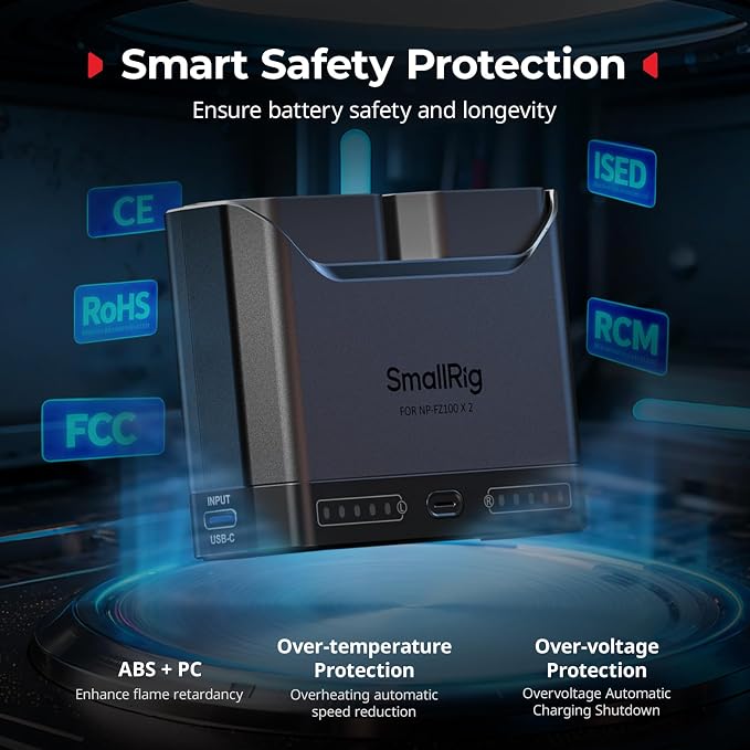 SMALLRIG NP-FZ100 Battery Charger - Image 7