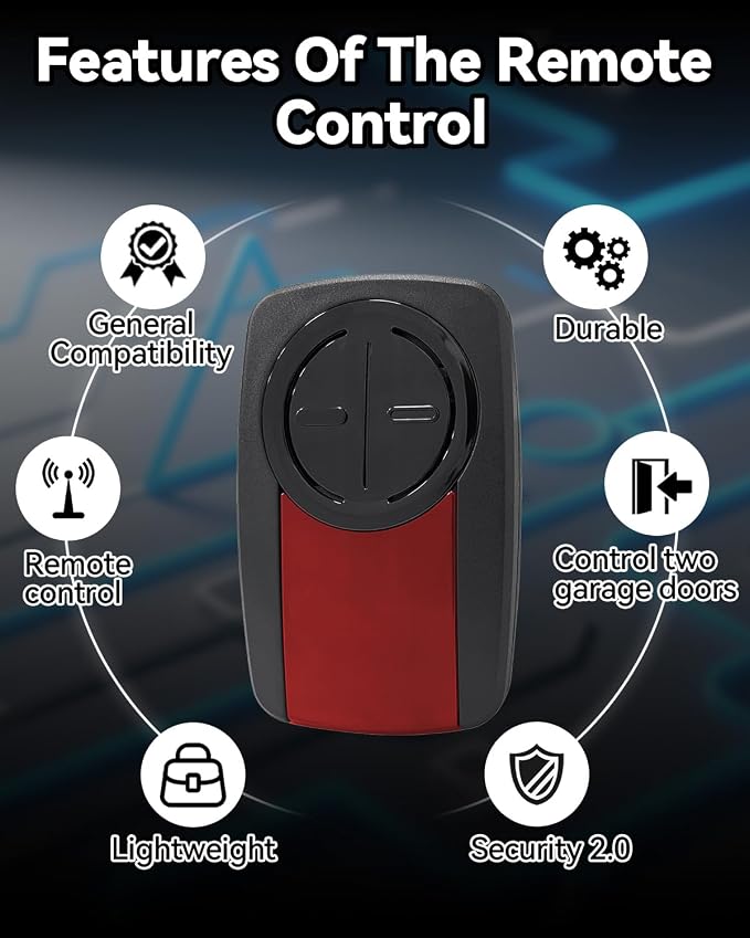 380UT 375UT 375ML Universal Remote Control Replace Liftmaster Garage Opener - Image 3