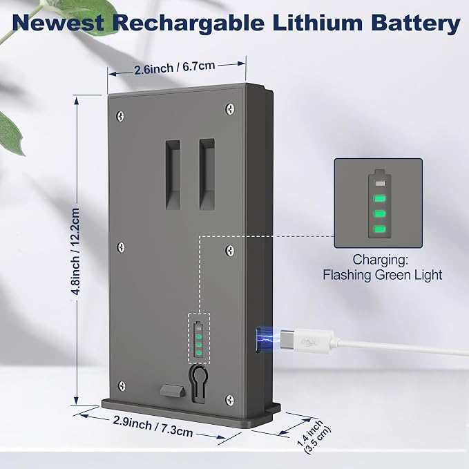 Lesaps 2-Pack Rechargeable Reveal Lipo Lithium Battery Pack - Image 5