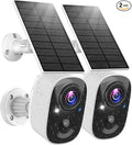 MaxiViz Solar Camera Outdoor Wireless, 2.4G Wi-Fi Security Camera by MaxiVizSecurityCamera