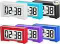 YOUNGFLY 6PCS Small Digital Clock, Vehicle Adhesive Clock by YOUNGFLY