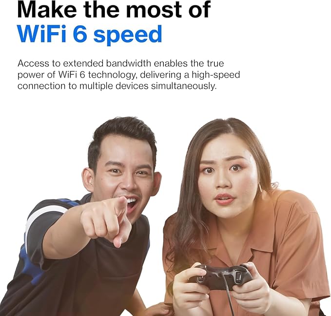 Linksys AX2200 | Dual-Band Mesh WiFi 6 Router | 2.2 Speeds | Connect 15+ - Image 2