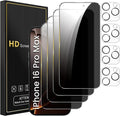 Romkasi 4 Pack Privacy Screen Protector by Unknown