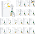 Hoteam 20 Pcs Water Sensor Alarm Leak Detector 120db Water Leak Alarm 9v by Hoteam