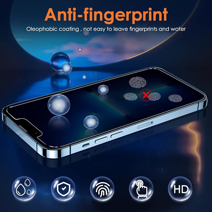 YMHML 2 Pack for iPhone 14 Plus/iPhone 13 Pro Max Privacy Screen Protector - Image 7