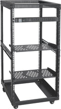 RIVECO 22U Open Frame Server Rack by RIVECO
