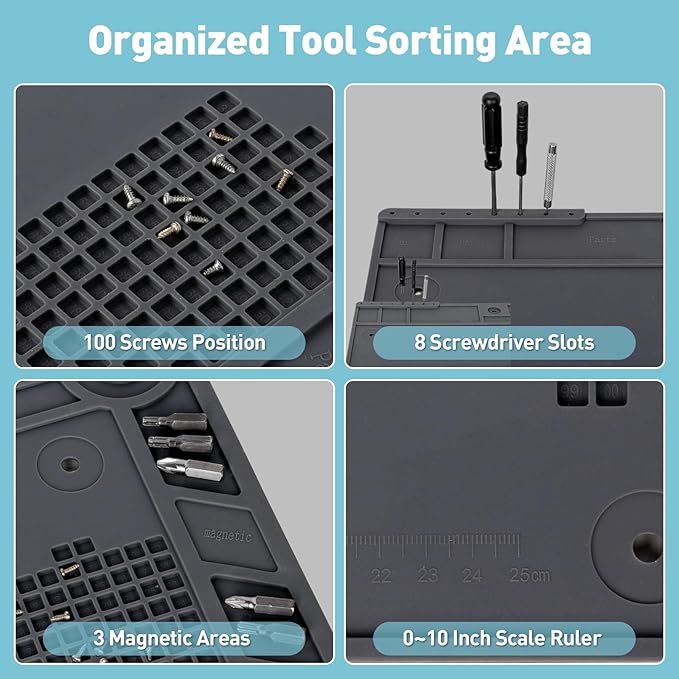 Helping Hands Soldering Station, 10X Magnifying Glass - Image 5