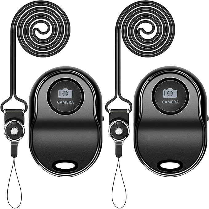 Bluetooth 5.0 Remote Shutter for iPhone & Android Camera Wireless Remote by Unknown