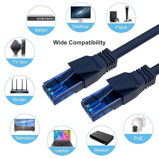 Cat6 Ethernet Cable 1FT, Snagless Short Cat 6 Patch Cord, RJ45 Pure Copper - Image 7