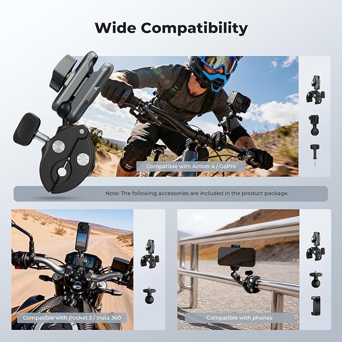 K&F CONCEPT Super Clamp Camera Mount - Image 2