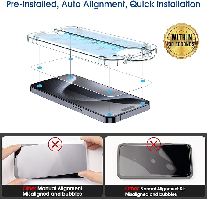 amFilm OneTouch 2+2 Pack Compatible - Image 3