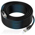 Cat 6 Ethernet Cable 75 FT, Long High Speed Cat6 Internet Cable, Standard RJ45 by Kxable