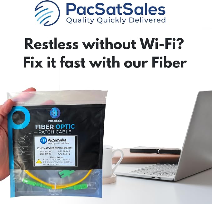 3M / 10ft SC/APC Fiber Optic Internet Cable - Image 4