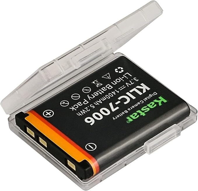 Kastar 2-Pack K7006 Battery and AC Wall Charger Replacement - Image 2