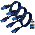Cat6 Ethernet Cable 1 FT, Snagless Short Cat 6 Patch Cord, RJ45 Pure Copper by Mygatti