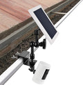 2-in-1 Gutter Mount for Solar Panel, Stick Up Cam Battery, Spotlight Cam and by ALERTCAM