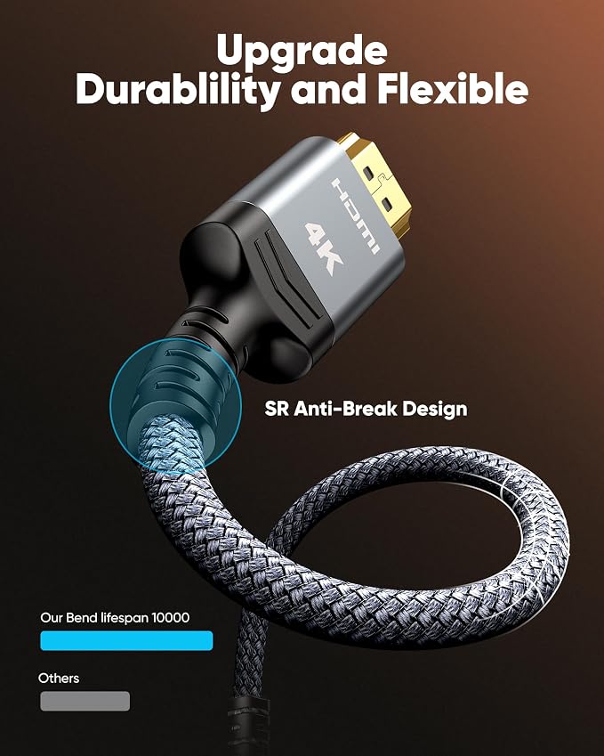 Highwings 4K Fiber Optic HDMI Cable 50FT Long - Image 4